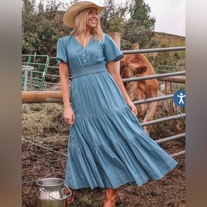 EUC JessaKae Fannie Dress SZ M